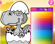 Ice age funny dinosaurs coloring