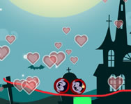 Love balls halloween színezõ kifestõ HTML5 játék