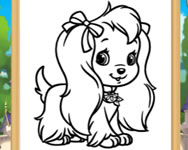 sznez kifest - Princess of pets coloring