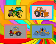 Tractor coloring pages színezõ kifestõ HTML5 játék