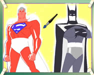 Batman vs Superman coloring színezõ kifestõ játékok ingyen