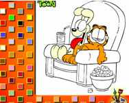Garfield színezõ színezõ kifestõ játékok ingyen