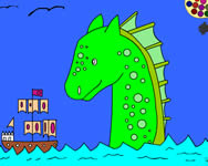 Nessie színezõk online játék