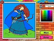 Princess Merida coloring színezõ kifestõ játékok
